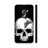 Skull And Soul On Black HTC 10 / 10 Lifestyle Cover| Artist: Giordano Aita