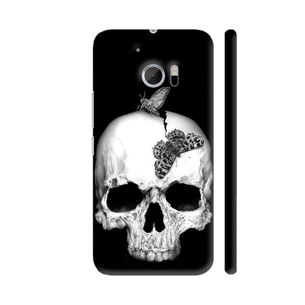 Skull And Soul On Black HTC 10 / 10 Lifestyle Cover| Artist: Giordano Aita