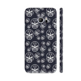Skull Seamless Pattern On Black HTC 10 / 10 Lifestyle Cover| Artist: Designer Chennai