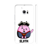 Sloth The Cat HTC 10 / 10 Lifestyle Cover| Artist: Giordano Aita