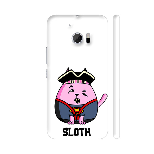 Sloth The Cat HTC 10 / 10 Lifestyle Cover| Artist: Giordano Aita