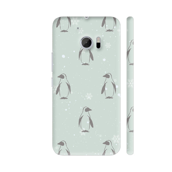 Snow Penguins HTC 10 / 10 Lifestyle Cover| Artist: Adeela Abdul Razak