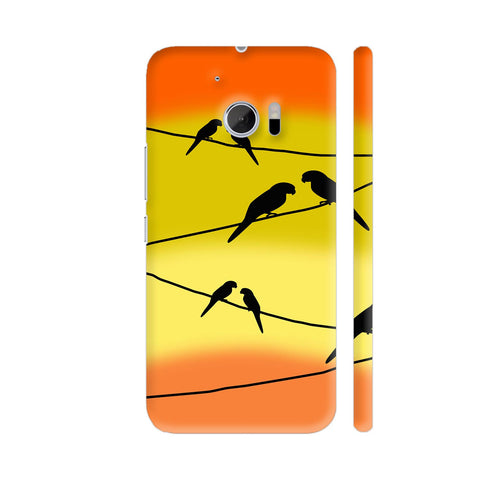Sparrows At Sunset HTC 10 / 10 Lifestyle Cover| Artist: Avani