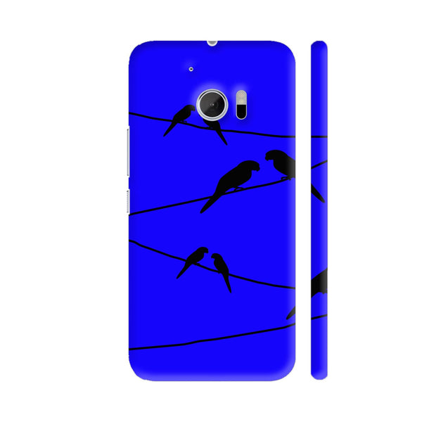 Sparrows On Blue HTC 10 / 10 Lifestyle Cover| Artist: Avani