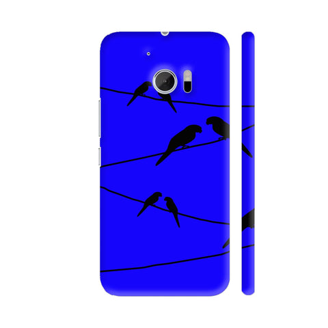 Sparrows On Blue HTC 10 / 10 Lifestyle Cover| Artist: Avani