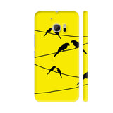 Sparrows On Yellow HTC 10 / 10 Lifestyle Cover| Artist: Avani