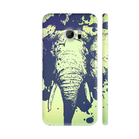 Splashing African Elephant HTC 10 / 10 Lifestyle Cover| Artist: WonderfulDreamPicture