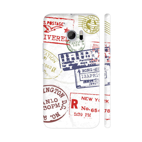 Stamps HTC 10 / 10 Lifestyle Cover| Artist: Abhinav