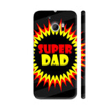 Super Dad Graphic On Black HTC 10 / 10 Lifestyle Cover| Artist: Designer Chennai