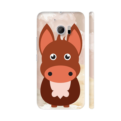Superb Cute Cartoon Animal HTC 10 / 10 Lifestyle Cover| Artist: Designer Chennai