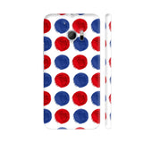 Sushi Pattern Red Blue HTC 10 / 10 Lifestyle Cover| Artist: Abhinav