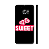 Sweet Heart Valentine Pops On Black HTC 10 / 10 Lifestyle Cover| Artist: Designer Chennai