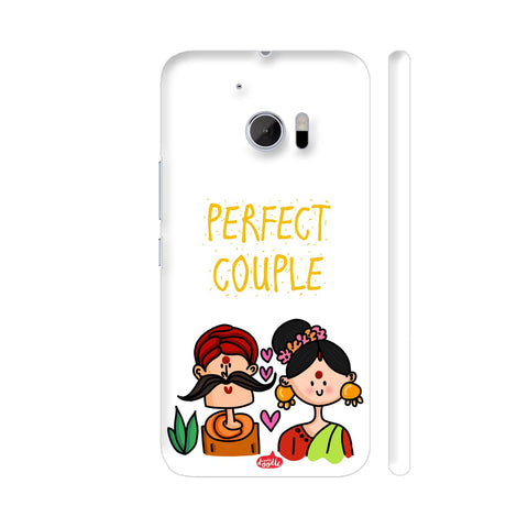 The Perfect Desi Couple HTC 10 / 10 Lifestyle Cover| Artist: Woodle Doodle