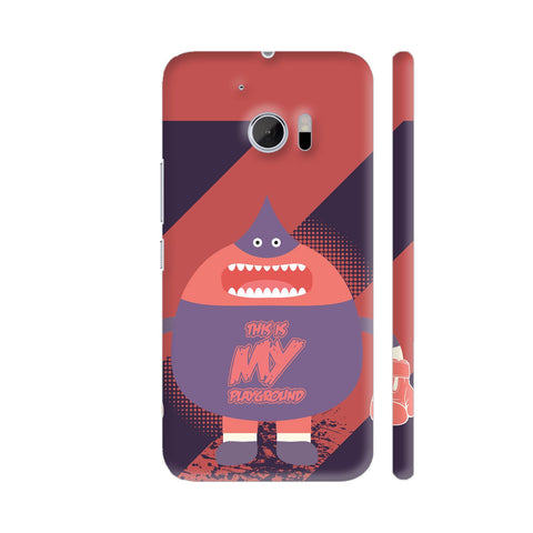 This Is My Playground Funny Cartoon HTC 10 / 10 Lifestyle Cover| Artist: Designer Chennai