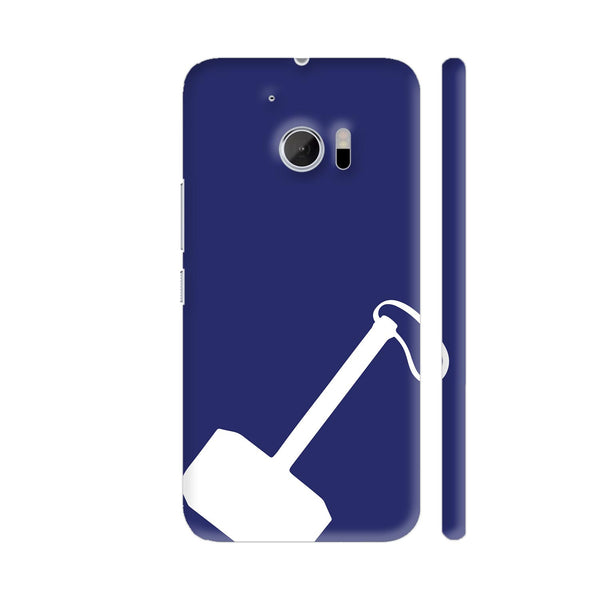 Thor Hammer On Blue HTC 10 / 10 Lifestyle Cover| Artist: Rahul Negi