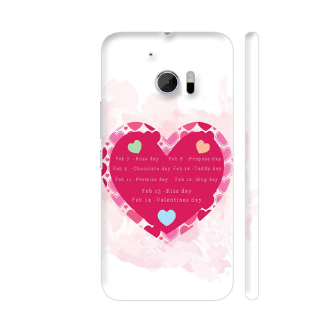 Valentine's Day Week List HTC 10 / 10 Lifestyle Cover| Artist: Designer Chennai