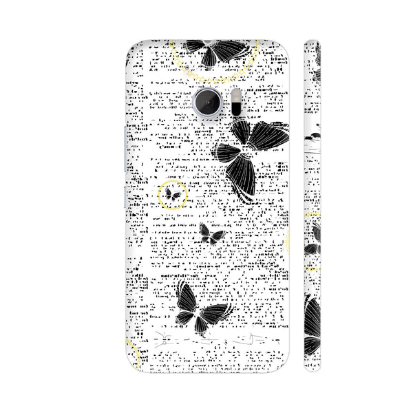 Vintage Butterfly HTC 10 / 10 Lifestyle Cover| Artist: Urvashi