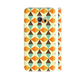 Vintage Triangle And Rhombus Pattern HTC 10 / 10 Lifestyle Cover| Artist: Designer Chennai