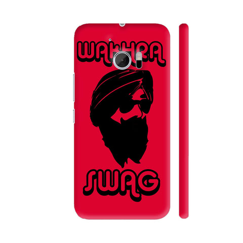 Wakhra Swag On Red HTC 10 / 10 Lifestyle Cover| Artist: Designer Chennai