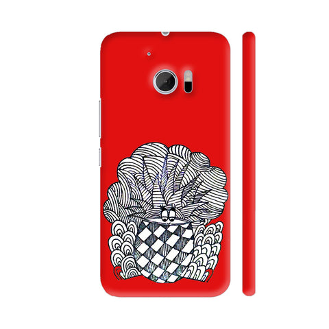 Wear A Crown Like A Pineapple HTC 10 / 10 Lifestyle Cover| Artist: Mytablecreations