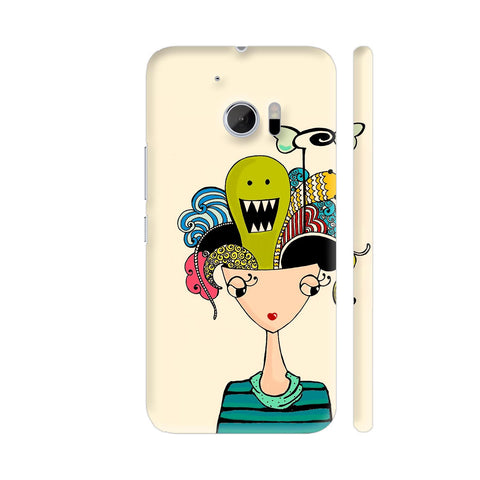 What Is In My Mind 2 HTC 10 / 10 Lifestyle Cover| Artist: Woodle Doodle