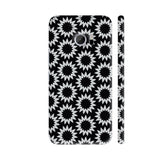 White Star Flower On Black HTC 10 / 10 Lifestyle Cover| Artist: Avani