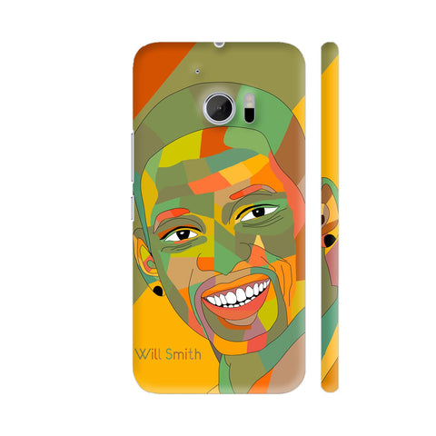 Will Smith Painting In Multicolor HTC 10 / 10 Lifestyle Cover| Artist: Designer Chennai