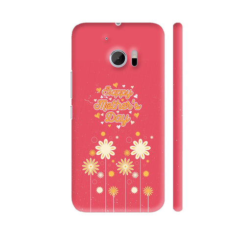 Yellow Flowers Happy Mother's Day HTC 10 / 10 Lifestyle Cover| Artist: Designer Chennai